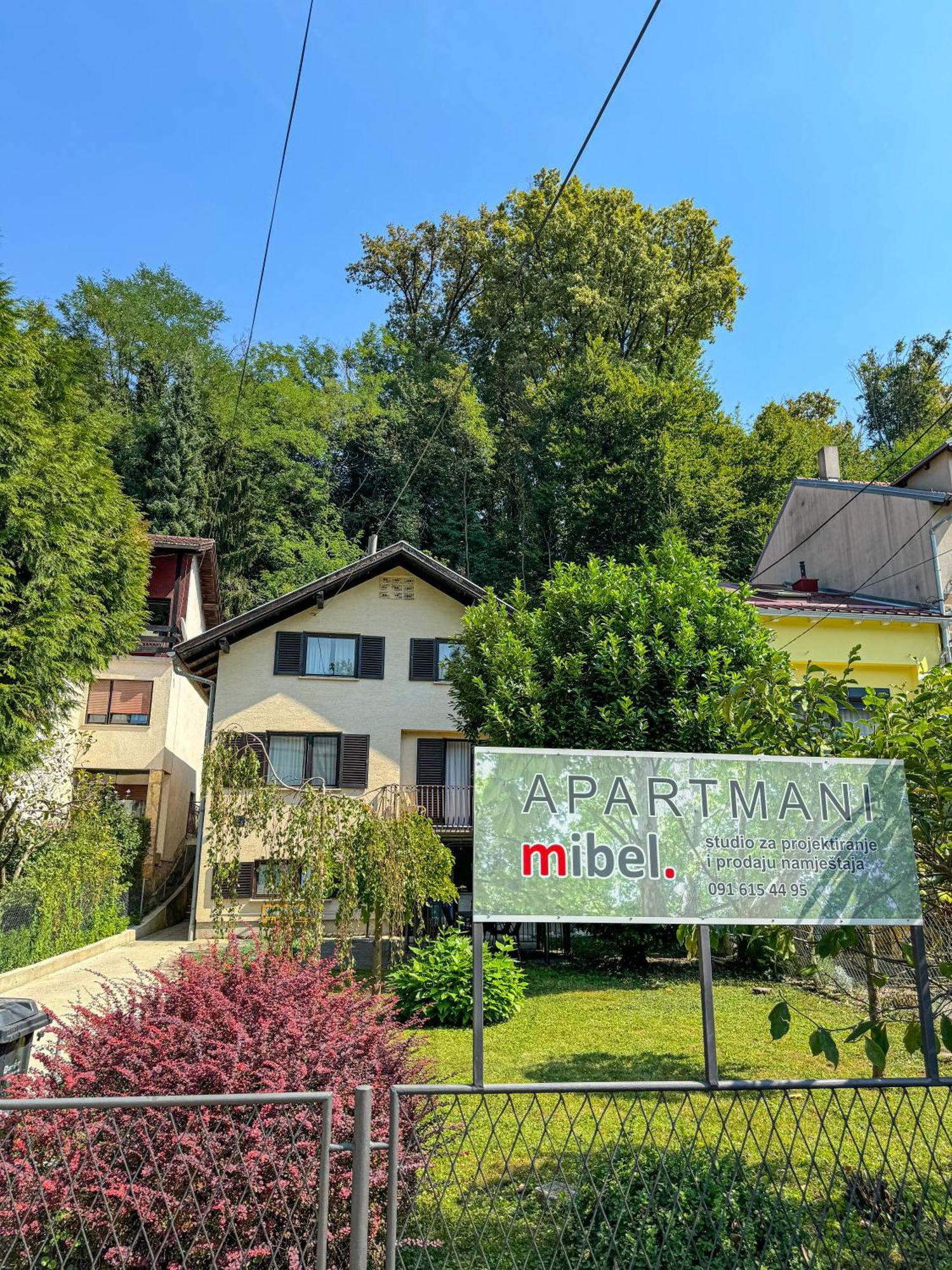 Apartman Mibel Загреб Экстерьер фото